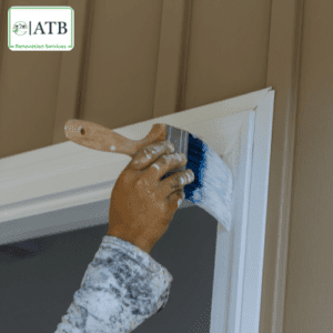 Door Painting 2 coats
