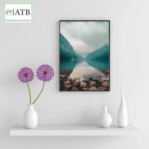Hanging pictures, shelves and mirrors