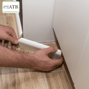 Skirting board installation €10 per meter