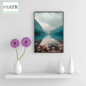 Hanging pictures, shelves and mirrors