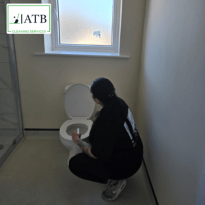 Small Toilet Deep Cleaning
